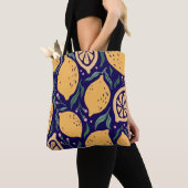 Dromerige citroenen draagtas (Dichtbij)