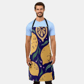 Dromerige citroenen schort (Gedragen)