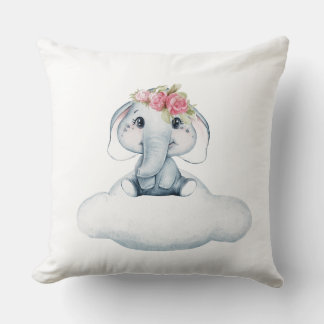 Dromerige dagen met Rosie de olifant. Kussen