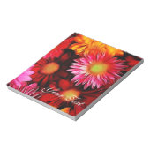 Dromerige Daisies Floral Notitieblok (Gedraaid)