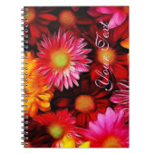 Dromerige Daisies Floral Notitieboek (Voorkant)