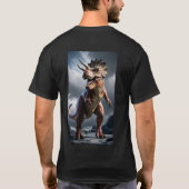 Dromerige dinosaurus T-shirts (Achterkant)