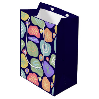 Dromerige Doodles – Levendig Boho Natuur Motief On Medium Cadeauzakje