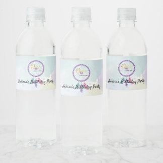 Dromerige Dreamcatcher Verjaardagsviering Waterfles Etiket