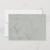 Dromerige Foliage Rsvp met Menuopties (Achterkant)