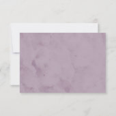 Dromerige Foliage Rsvp met Menuopties (Achterkant)