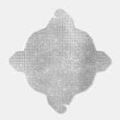 Dromerige Glitzy Silver Sparkle Bedankdoosjes (Uitgevouwen)