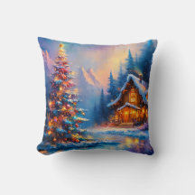 Dromerige grillige berg kersthut