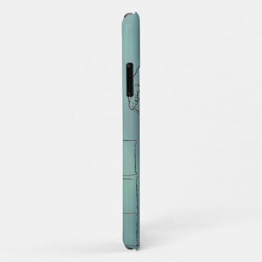 Dromerige Groene Vat Racer II Case-Mate iPhone Case (Achterkant/rechts)