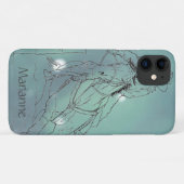 Dromerige Groene Vat Racer II Case-Mate iPhone Case (Achterkant (horizontaal))