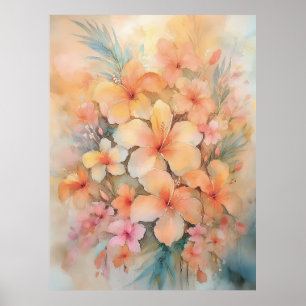 Dromerige Hawaiiaanse Hibiscus Poster