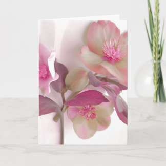 Dromerige Hellebores Papieren Placemat Kaart
