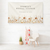 Dromerige herfst Wildflower Spandoek (Insitu)