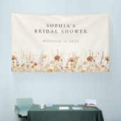 Dromerige herfst Wildflower Spandoek (Beurs)