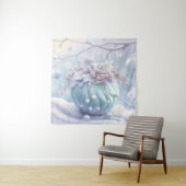 Dromerige Kerst Ornament Tapestry Wandkleed (In situ)