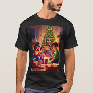 "Dromerige kerst Waterverf T-shirt" T-shirt