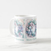 Dromerige kerstkrans Mok (Voorkant links)