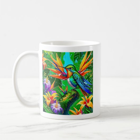 Dromerige Kolibrie Koffiemok (Links)