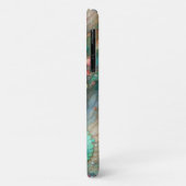Dromerige koraal en Mint Zeemeermin Parels Case-Mate iPhone Case (Achterkant/links)