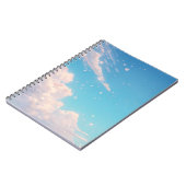 Dromerige lucht notitieboek (Linkerzijde)