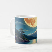 Dromerige Moon Light mok Cup (Voorkant links)