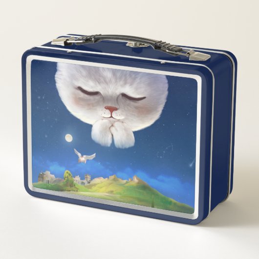 Dromerige Nachthemel met Kat (Achterkant)