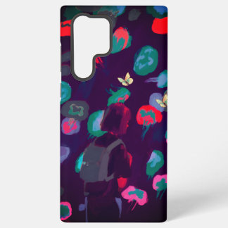 Dromerige Nachtwandeling – Abstracte Kunst Samsung Galaxy Hoesje