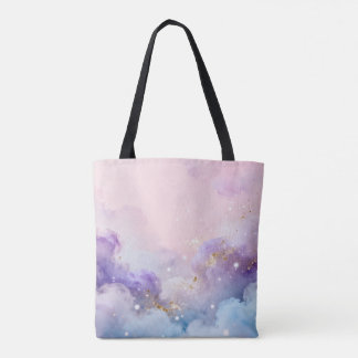 Dromerige Oosterse Wolken - Mystieke Pastel Tote T Draagtas