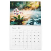 Dromerige orchideeëntuinen kalender (Feb 2027)