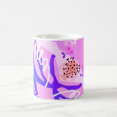 Dromerige Paarse Abstracte Mok (Center)