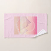 Dromerige Pastel Berglandschap Handdoek (Handdoek)