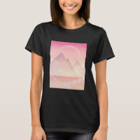 Dromerige Pastel Berglandschap