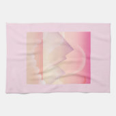 Dromerige Pastel Berglandschap Theedoek (Horizontaal)