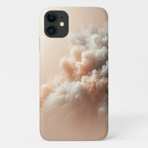 Dromerige Pastel Wolken Abstracte Kunst - Zachte R iPhone 11 Hoesje