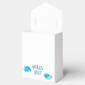 Dromerige pastelhemel stuurde jongen Baby shower Bedankdoosjes (Geopend)