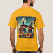 Dromerige pompoenen Moonlight T-shirt (Achterkant)