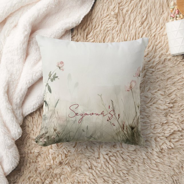 Dromerige Scène van de Lente Bloemen Kussen (Deken)