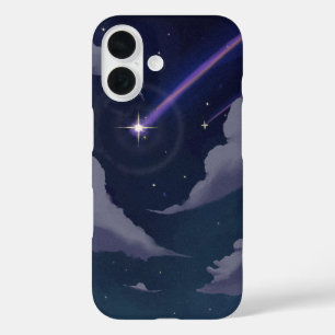 Dromerige sterrenhemel iPhone 16 hoesje