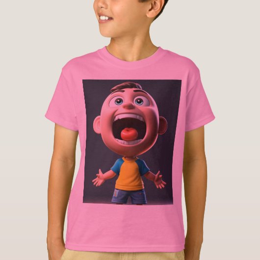 Dromerige T-shirtontwerpen voor kinderen T-shirt (Voorkant)