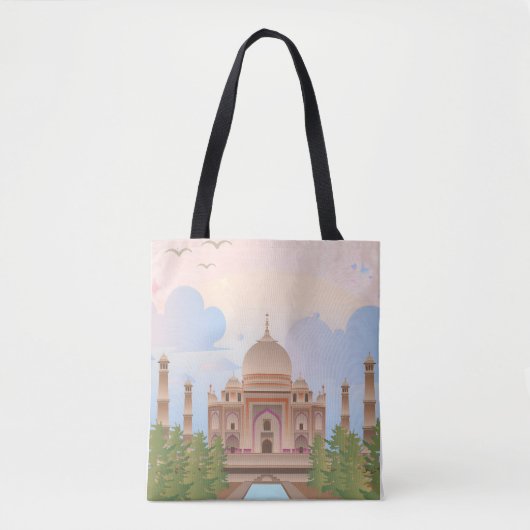 Dromerige taj mahal draagtas (Voorkant)
