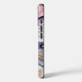 Dromerige vlinder met roze bloemen Case-Mate iPhone case (Achterkant / Links)