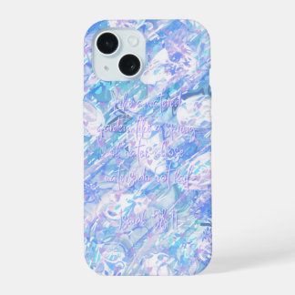 Dromerige Vrouwelijke Christelijke Hoesje (Jesaja  iPhone 15 Hoesje