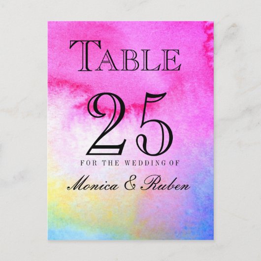 Dromerige Waterverf Briefkaart (Voorkant)