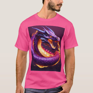 Dromerige Waterverf Dragon T-shirt