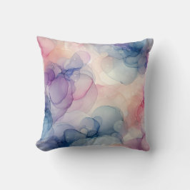 Dromerige Waterverf inkt kunst Kussen