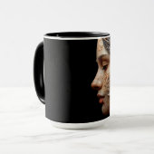 Dromerige Waterverf Tattoo Mok (Voorkant links)