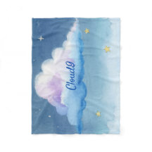 Dromerige Waterverf Wolk 9 Pastel Sterrenhemel Fle