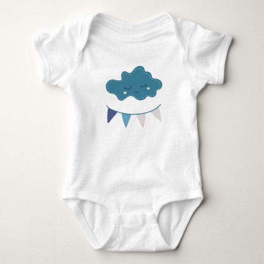 dromerige wolk romper (Voorkant)