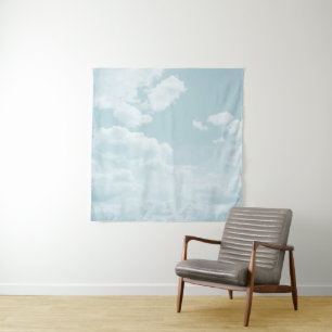 Dromerige wolken 14 #natuur #kunst wandkleed