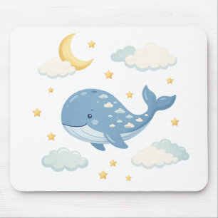 Dromerige Wolken Walvis Muismat